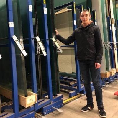 Cursist Praktech gaat aan de slag bij Rob Felix Glas